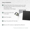 Vent Systems 6" x 6" Inch Anthracite Plastic Access Panel