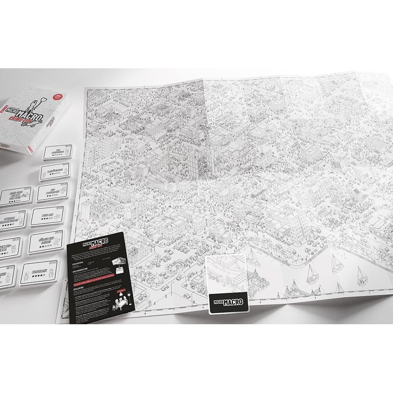 Pegasus Spiele 59060G - MicroMacro: Crime City (Edition Spielwiese Brand)