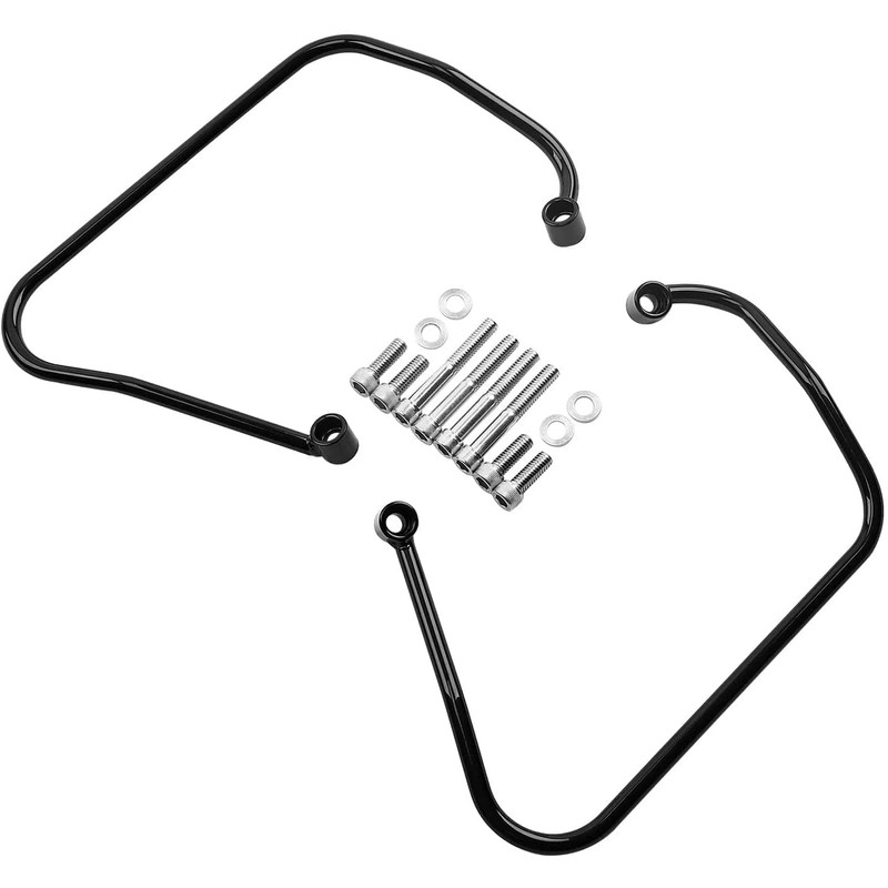 VPZMT Saddlebags Support Bracket Mount Rack Kit Fits for Harley