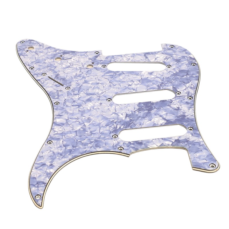 Guitar Pickguard Replacement Aluminum Foil Shielding PVC Scratch Protection Guitar
