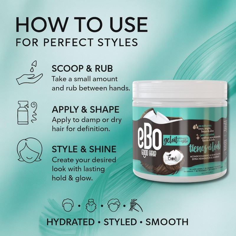 Boe Coesmtics Ebo GelOil - Styling Gel