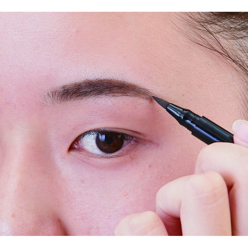 Eyemedia Liquid Eyebrow Eyebrow Dark Brown Brush Pen Type Pencil