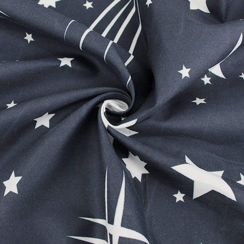 Millya Student Domitory Blackout Bed Curtain Galaxy Starry Bed Canopy