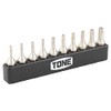 TONE BTTH10S T-shaped Torx Bit Set (Anti-tampering Type) Bit Insert,