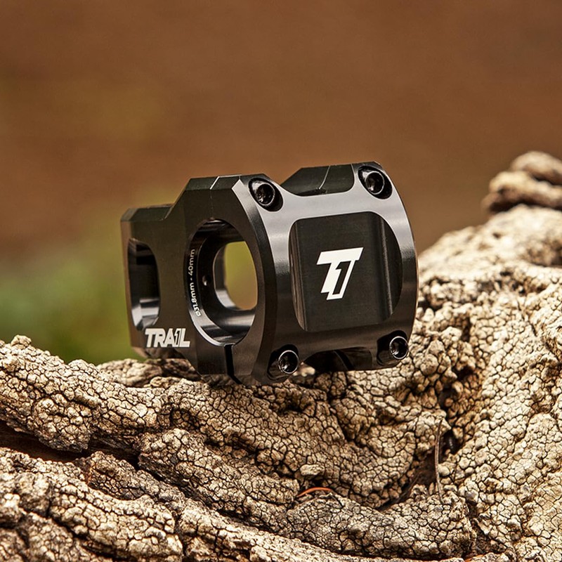 Trail One Components The Crockett Alloy Handlebar 31.8mm Diameter -