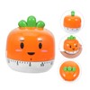 CHILDWEET Carrot Shaped Kitchen Timer Mechanical Cooking Countdown Tool for