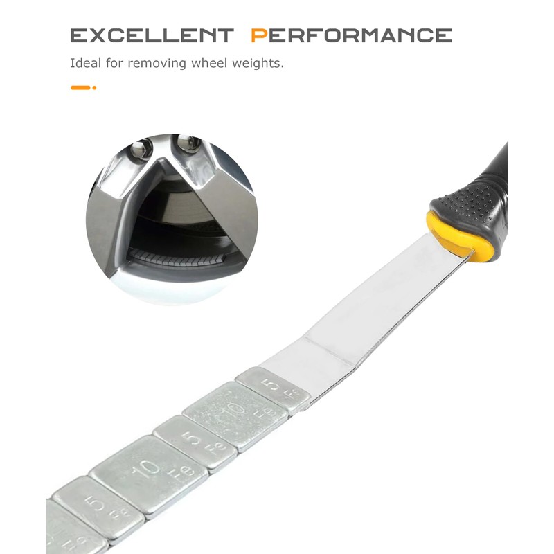 Flaconi Automotive Tool,Tyre Weight Remover,Tire Weights Remover Tool,Wheel Weights Remover