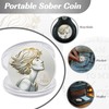 Women's Awakening 1 Year Sobriety Coin, Clean NA AA Chip