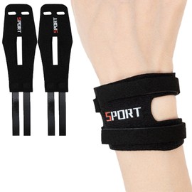 Clcyricher TFCC Wrist Support, Sports Wristband, Set of 2, Black, Fixed Supporter, Tendon Sheath, For Sprains, Muscle Training, Protection, Injury Prevention, Tendon Sheath Supporter, Ultra-thin
