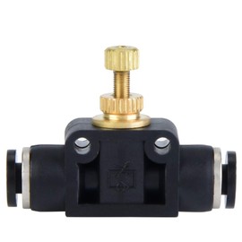 8mm Pneumatic Valve Regulator Hose T Shape Air Flow Regulator Connector