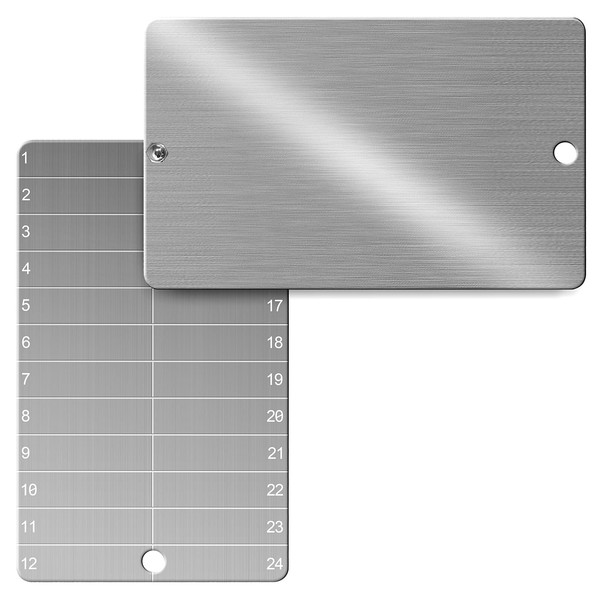 Codesteel Titanium Crypto Seed Phrase Storage, Bitcoin Seed Plates, Fireproof
