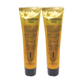 [Natural Brown No. 5] Bostina the plus hair dye 110ml, natural brown, 2 pcs / [자연갈색 5호] 보스티나 더 플러스 염색약 염색제 110ml, 내추럴 브라운, 2개