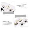 TOVINANNA 6sheets Face Stickers for Day Peel Stick Eye Makeup
