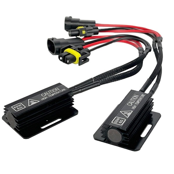 H8 H11 LED Load Resistor Adapter 50W 6Ohm Upgraded Canbus