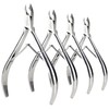 LePinko 4 Packs Upgraded Cuticle Trimmer kit, Sharp Dead Skin