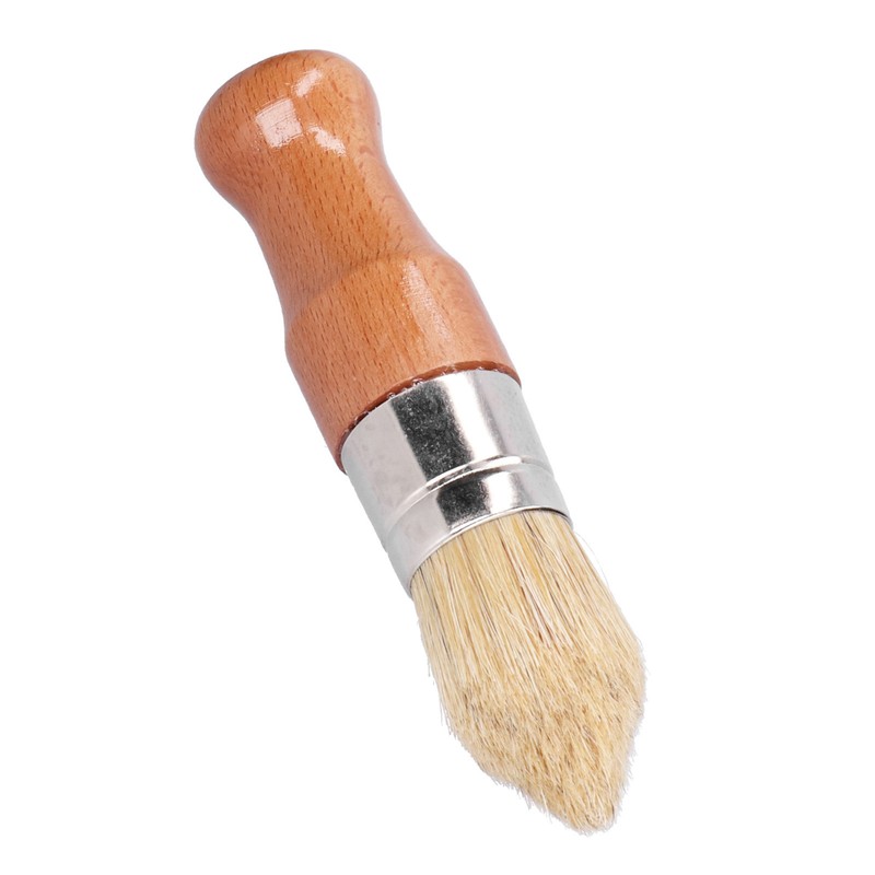 Thickened Bristles Brush Dust Removal Wooden Handle Paint Brush for