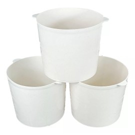 Boris 6 Hieleras De Mesa Cubeta De Hielos De Plástico 2 Litros