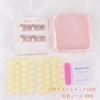 3D Nail Tips, Beautiful Decoration, Short, Square, Set of 10,