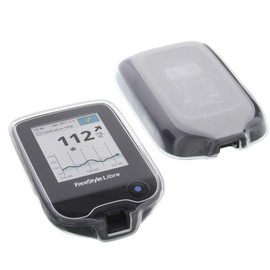 foto-kontor Case Compatible with Abbott Freestyle Libre 1 Case Rubber TPU Protective Case Transparent