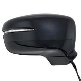 Spieg 2018-2020 Honda Odyssey Passenger Side Mirror Replacement | Right Side View Mirror Assembly with Power Fold Memory Heated Turn Signal indicator Light | Paint to Match 13 Pins HO1321322