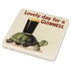 Guinness Stone Effect Coaster - Tortoise Design