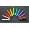 MALINOS 301035 Wax Crayons 3 in 1 Pack of 12