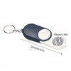 Ailao 10x Pocket Magnifier Key Ring Magnifier Double Layer Lens