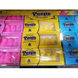 Easter Marshmallow Peeps Variety Pack 60 Count