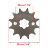 ABCERRSI 17mm 428 12T Sprocket Compatible with 50cc 70cc 90cc