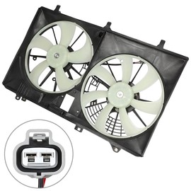 FEIPARTS Radiator Cooling Fans Replacement for 2010-2016 for Lexus for RX350 3.5L 2011-2013 for Toyota for Sienna 2.7L 2011-2017 for Toyota for Sienna 3.5L 621-530 622670,‎TO3115168,‎163610P180