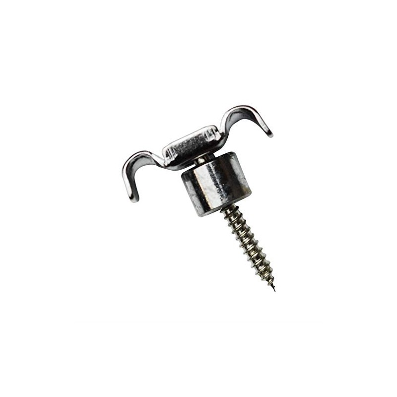 Vintage Style String Retainer for Bass - Chrome