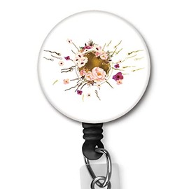HETANEH Fertilization of Sperm and Ovum Nurse Badge Reels Retractable with Alligator Clip Office Employee ID Name Card Holder Doctor Teachers Students Women Men for Graduation