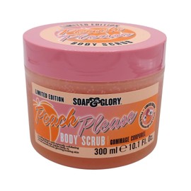 Peach Please Body Scrub and Body Butter Bundle Consisting of Soap and Glory Limited Edition Peach Please Body Scrub and Soap and Glory Limited Edition Peach Please Body Butter.