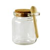 Grant Howard 51016 Round Spice Jar with Wooden Spoon, 6
