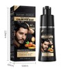 Black 5-Minute Mixing Beard Grooming Kit - Grey Reducing, 4-in-1