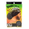 King.J Regular Size Unisex Spandex Cap For Dreadlocks (Black)