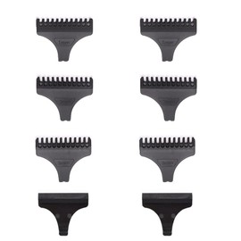 TorSor 8 Pack Hair Clipper Limit Comb Guide 1MM 2MM 3MM Guides Set with Protection Guard Cover for Vintage T9 Height 31mm 32mm T-Blade Electric Trimmer Cordless Shaver Outliner Edger Detailer
