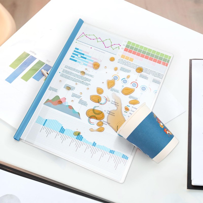 CC ODDHOME Pack of 20 Thermal Binding Covers A4, Spine