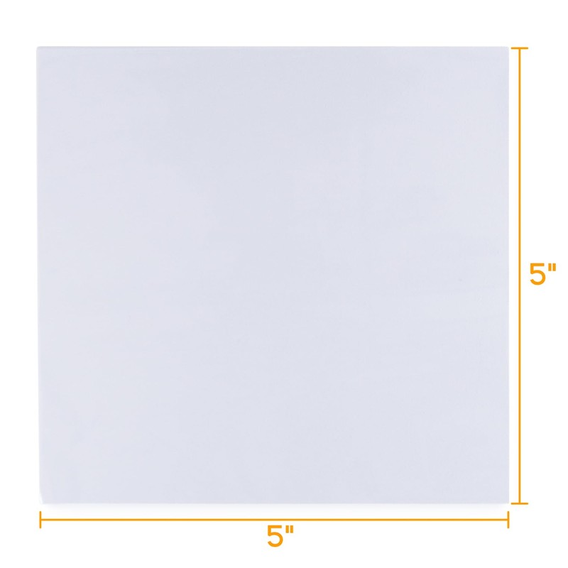 Crinklee Clear Caramel, Candy and Chocolate Wrappers, Natural Cellophane, 1000