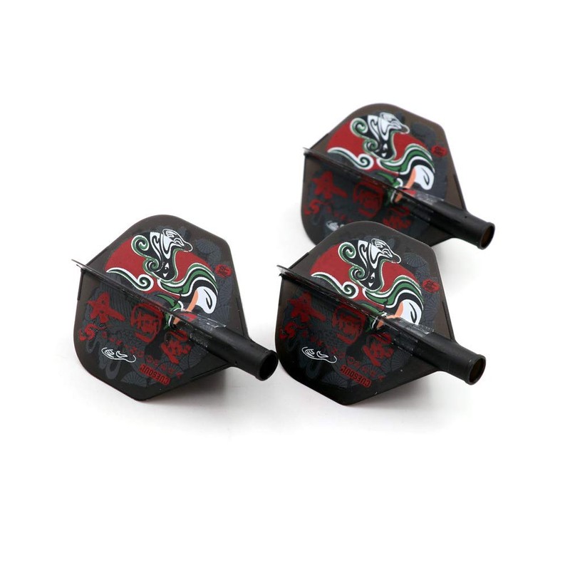 CUESOUL TERO AK4 Dart Flights Forma estándar, diseño de ópera