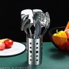 Stainless Steel Cooking Utensils Set, Berglander 13 Pieces Kitchen Utensils