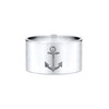 Elli Nautical Anchor Ring 925 Silver Size 56 (17.8) -