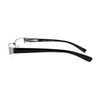 JuicyOrange Magnified Reading Glasses Rectangular Half Rim Spring Hinge Frame