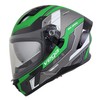 Vega Holeshot Full face Helmet (X-Large, Air Droid Green)