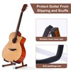 JIPIS Wood Guitar Stand,Folding A- Frame Floor Guitar Rack for