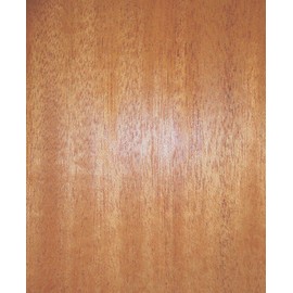 Mahogany Sapele Ribbon African Wood Veneer 4" x 119" raw no Backing 1/42" Thick