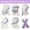 6 Packs Satin CPAP Strap Covers Soft, CPAP Mask Cushions,