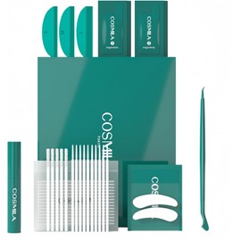 Kit De Lifting De Pestañas – Hecho En Japón – Permanente De Pestañas Para Un Rizo Profesional Que Dura Más De 6 Semanas – Fórmula Suave – 5 Usos, Envasado Individualmente, Incluye Bolsa De Alm