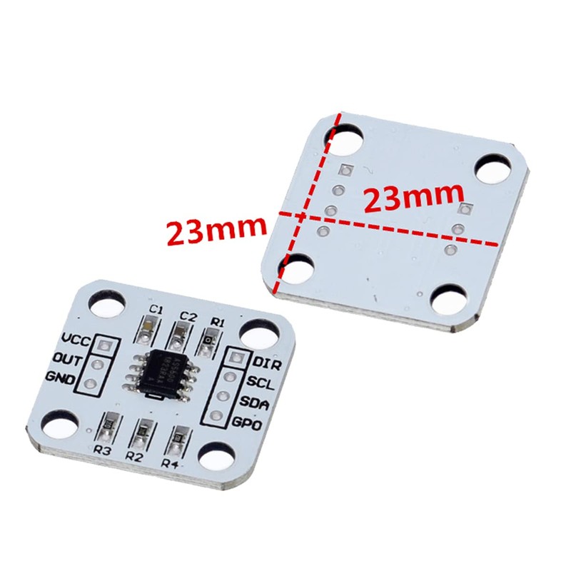 HiLetgo 2pcs AS5600 Magnetic Encoder Magnetic Angle Measurement Sensor Module