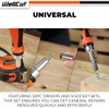 WELLCUT 44 pcs Universal Ratchet and Screwdriver Bit Set with